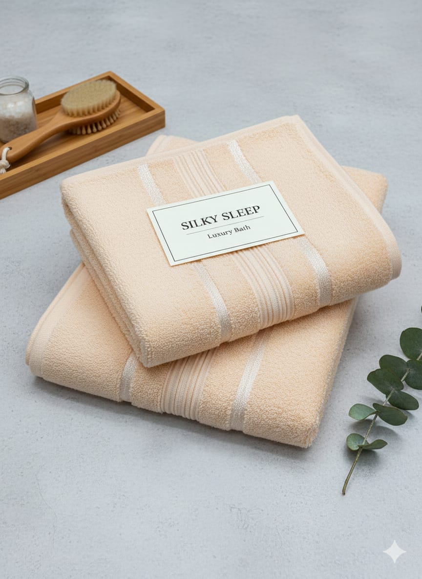 Premium Quality Pure Cotton Towel ( SKIN )