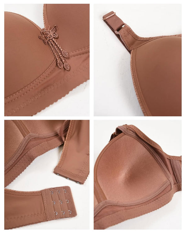 Casual Full Coverage Thin Pad Non Wire Bras